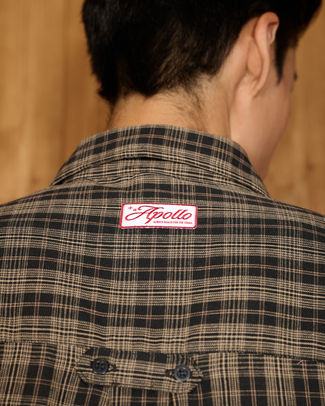 DTC-SHIRT-BLACK PLAID